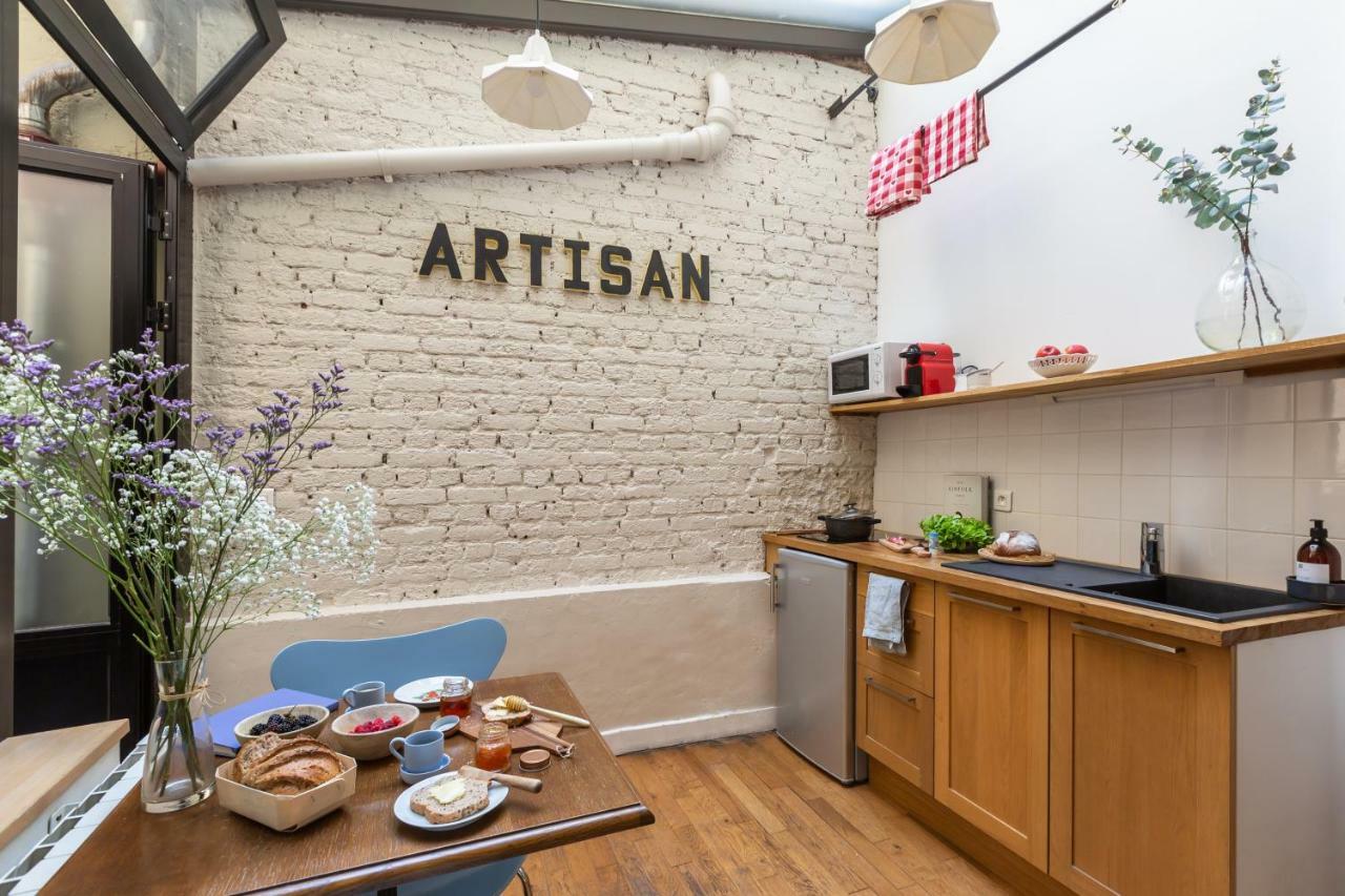 Artisan Lofts Near Marais Apartment Париж Екстериор снимка