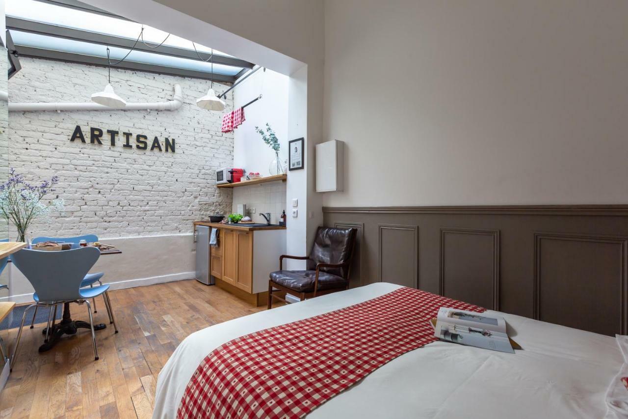 Artisan Lofts Near Marais Apartment Париж Екстериор снимка