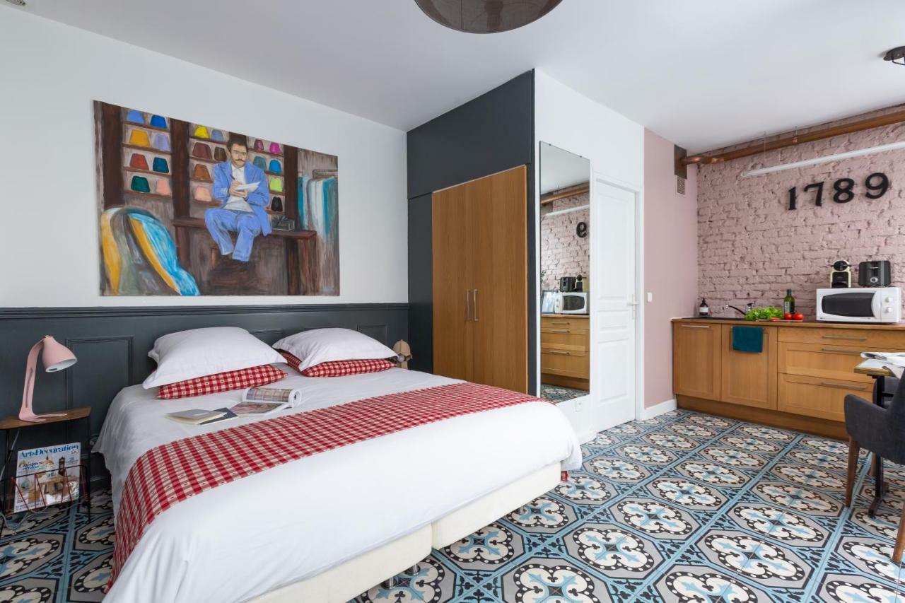 Artisan Lofts Near Marais Apartment Париж Екстериор снимка
